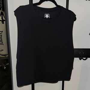 On Running Black Muscle Tee